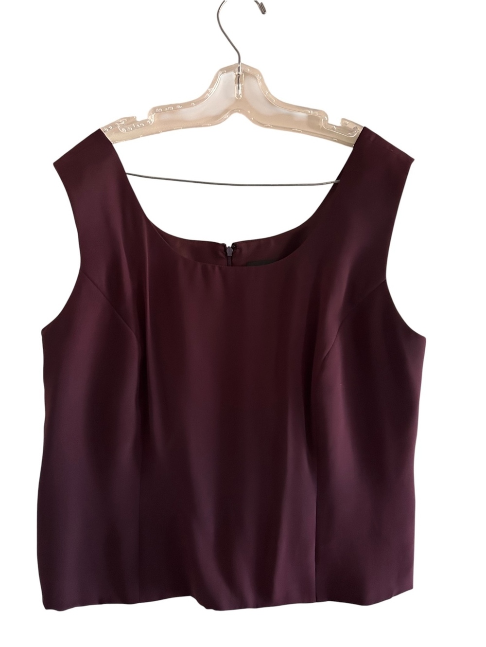 Obsessions Couture 2-Piece Maxi Skirt Set Burgundy Women’s Sz 18 Made in Canada
